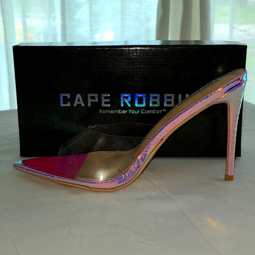 Cape Robbin Feel The Comfort - Open Pointed Toe Mule - BNIB - 11